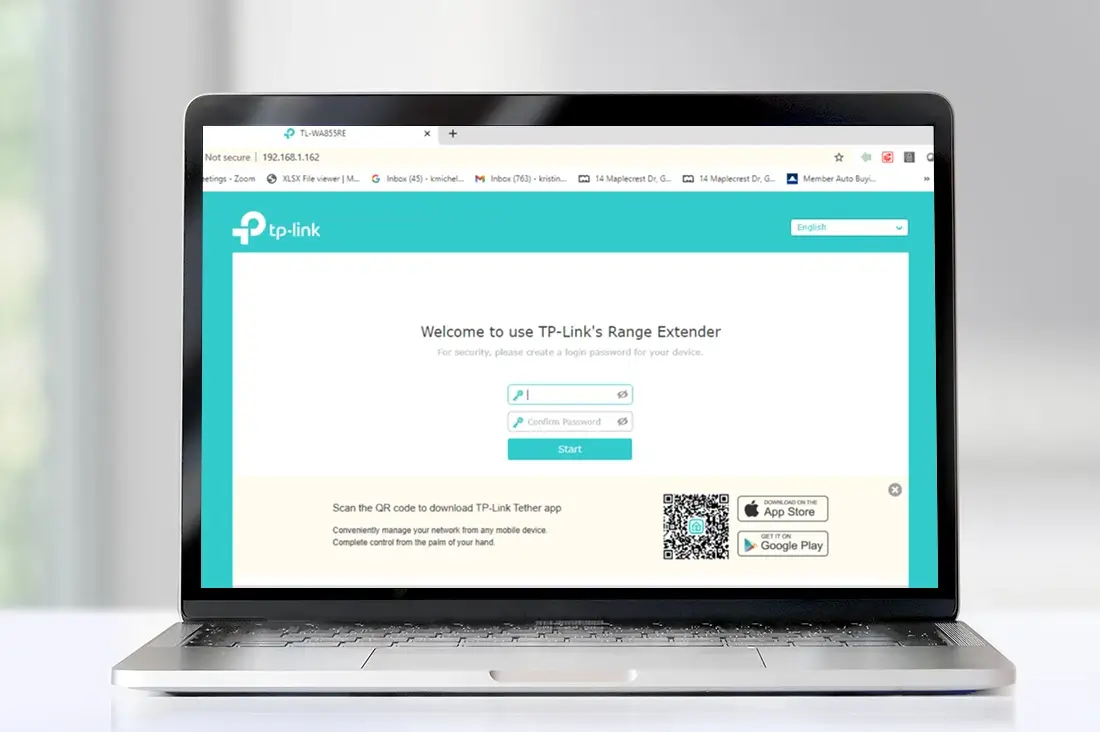 How to change tplink extender password